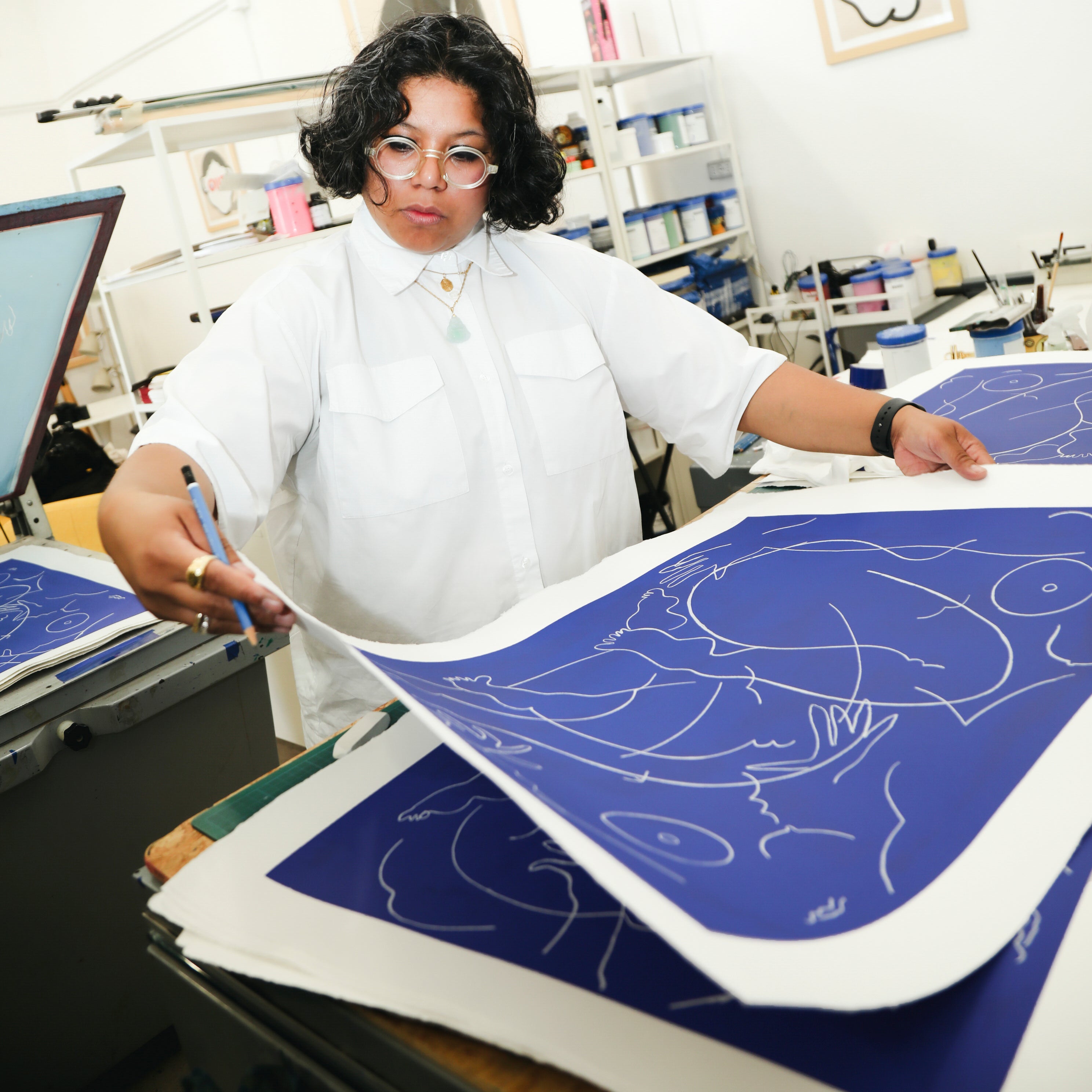 Laxmi Hussain — The Quiet Rhythm of Blue Summer