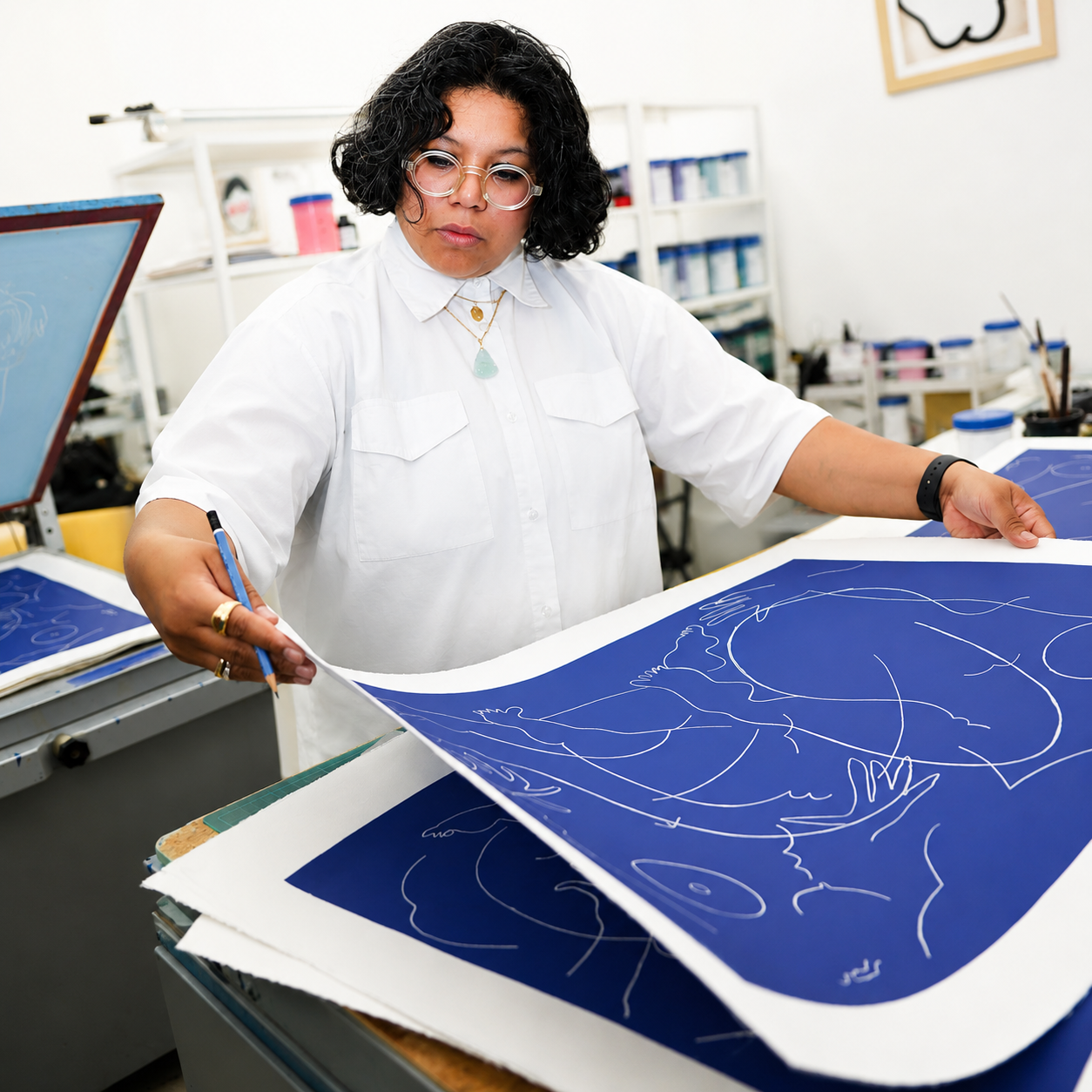 Laxmi Hussain — The Quiet Rhythm of Blue Summer